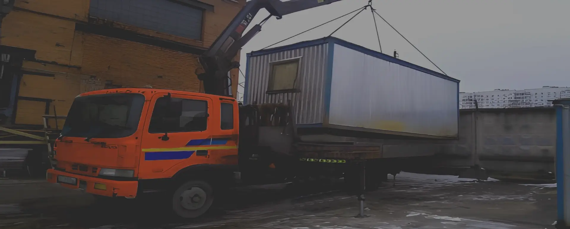 Получить уникальное предложение по перевозке негабаритного вагончика грузовым транспортом по России из Рязани с гарантией безопасности